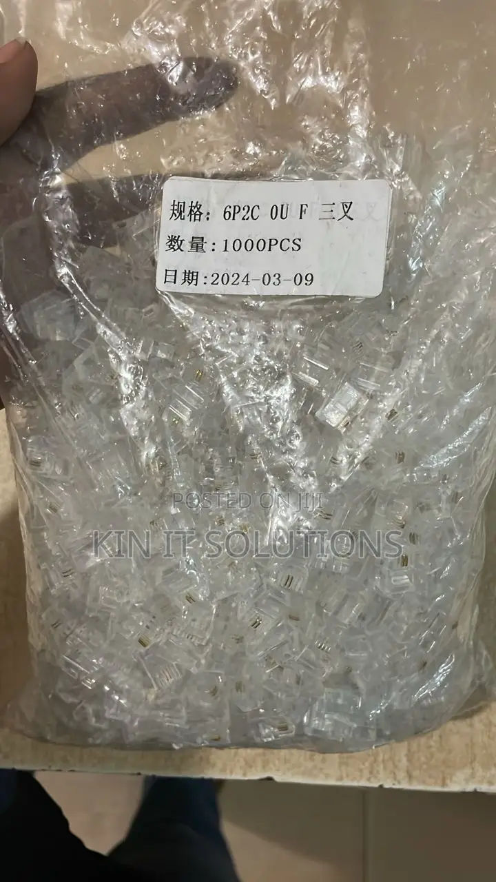 Rj11plastic Connectors.(1000pcs Pack