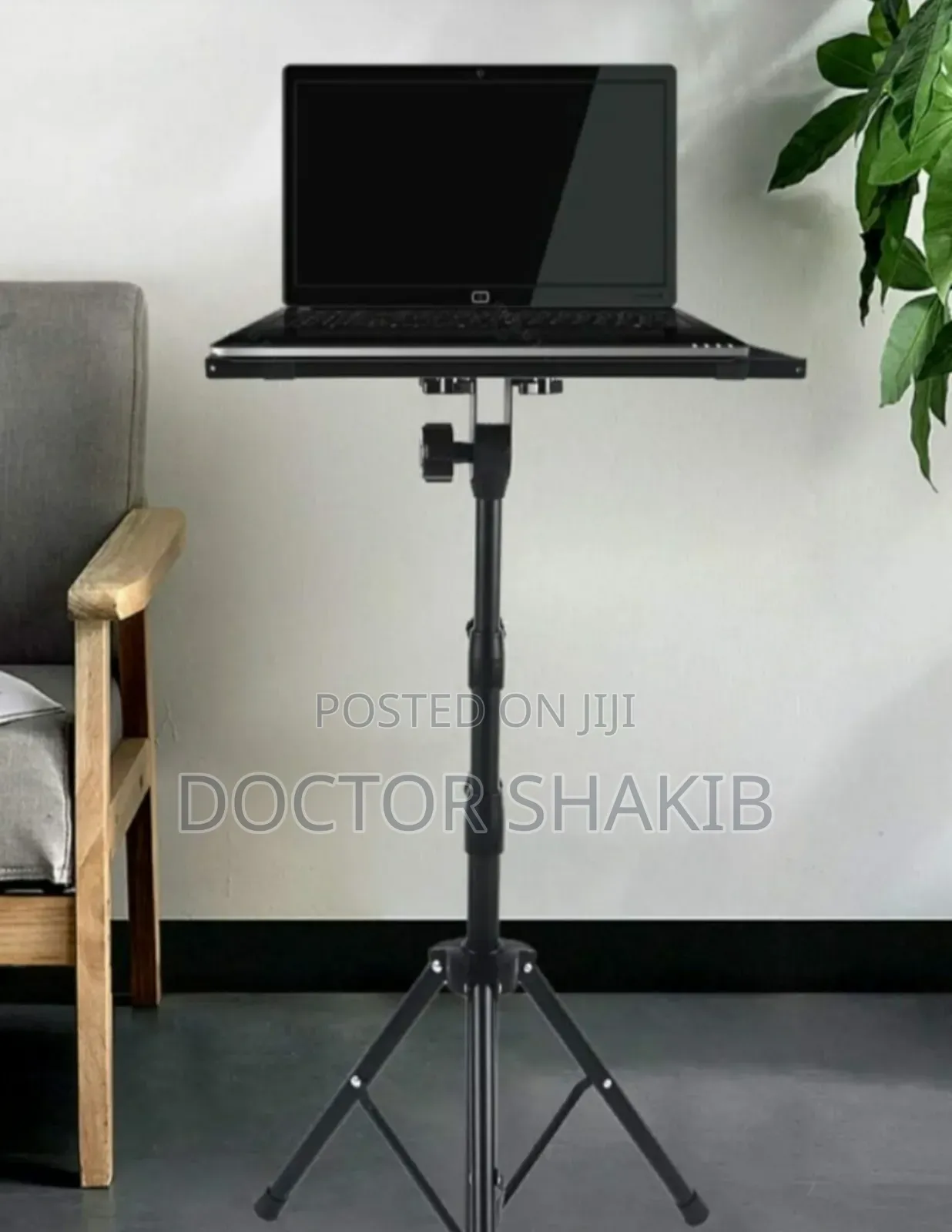 New All in One Adjustable Free Standing Laptop Stand