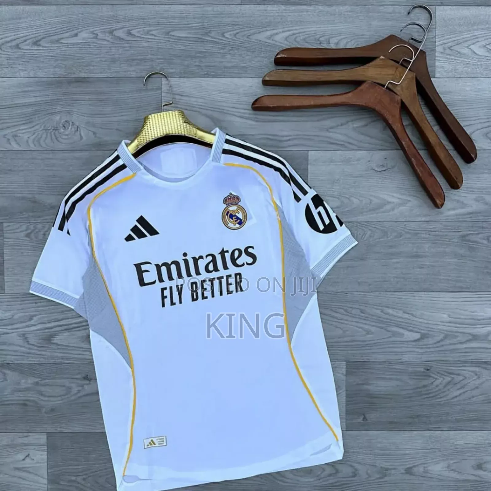 Levi's Real Madrid Home Jersey. 25/26