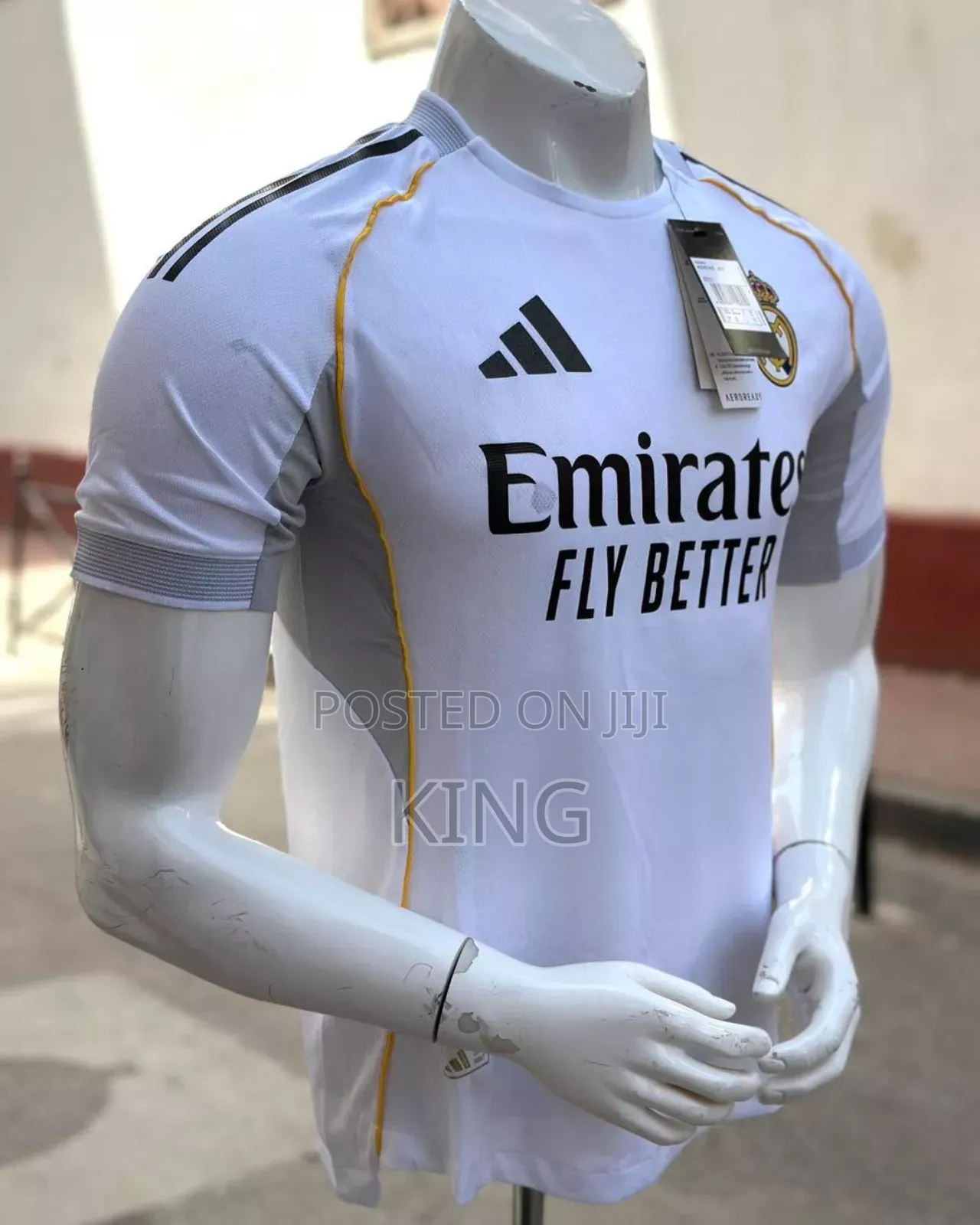 Honour Real Madrid Home Jersey. 25/26