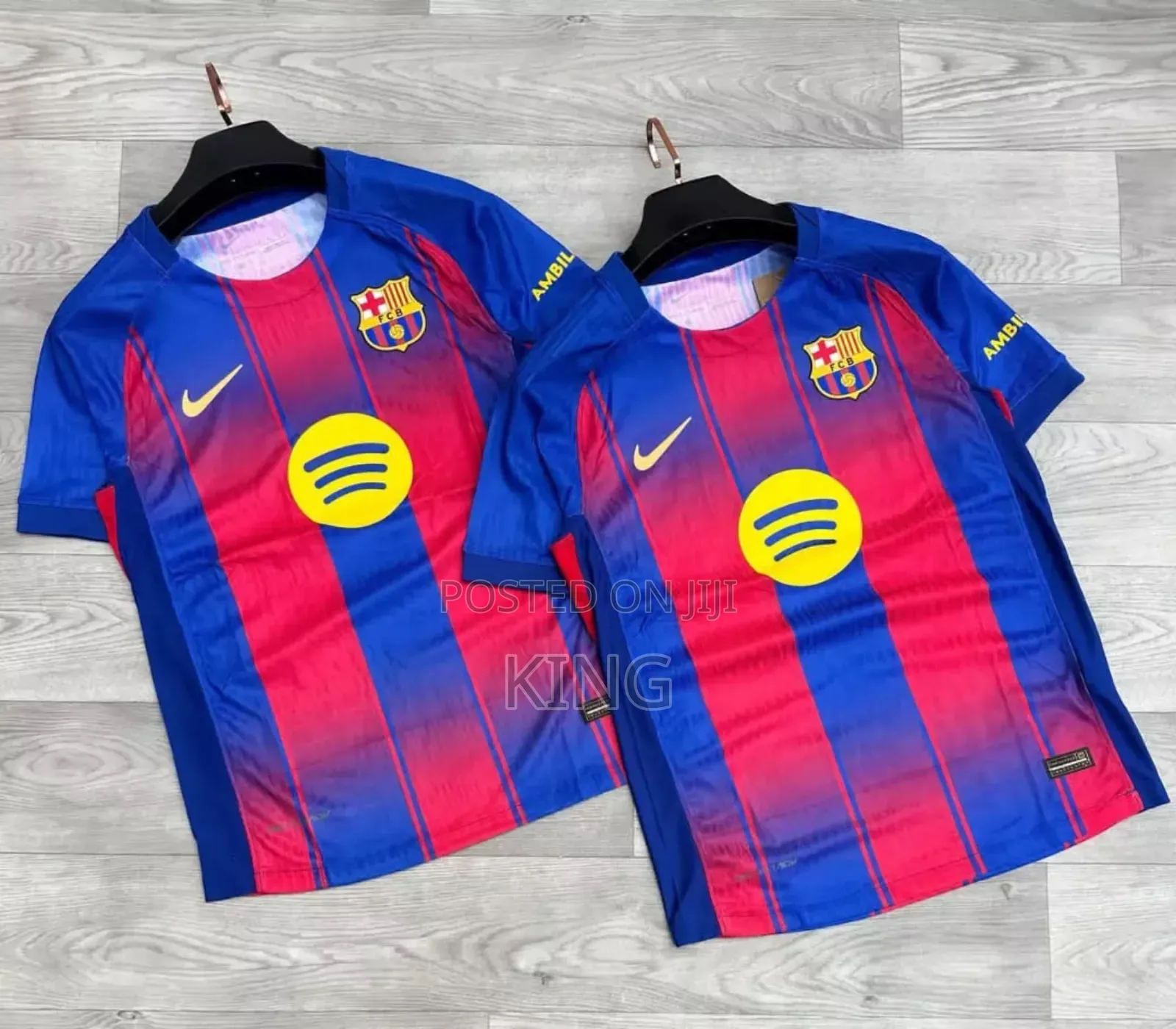 Modern -Fit F.C Barcelona Home Jersey