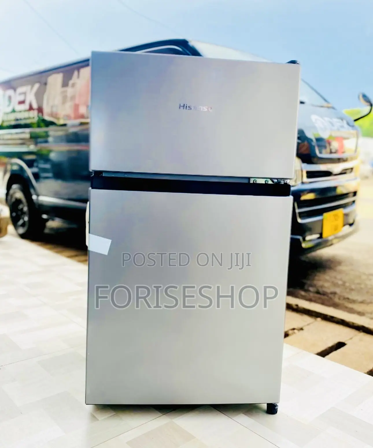 120litres Hisense Double Door Fridge