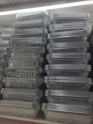 Silver Plates Medium 1000pcs