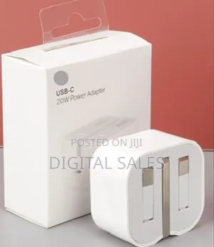 Apple 20w Usb-C Fast Charging Power Adapter for iPhone