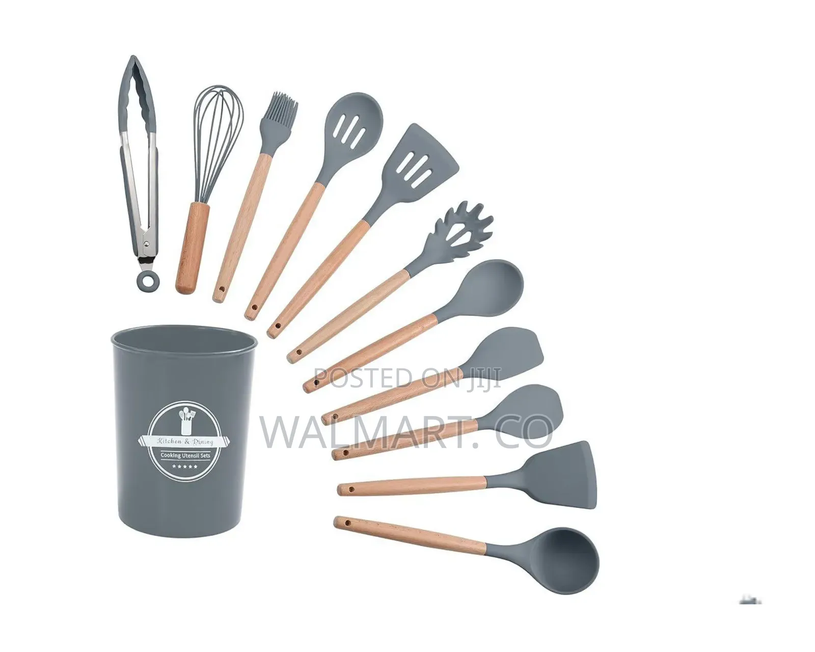 11 Piece Silicone Kitchen Utensil Set