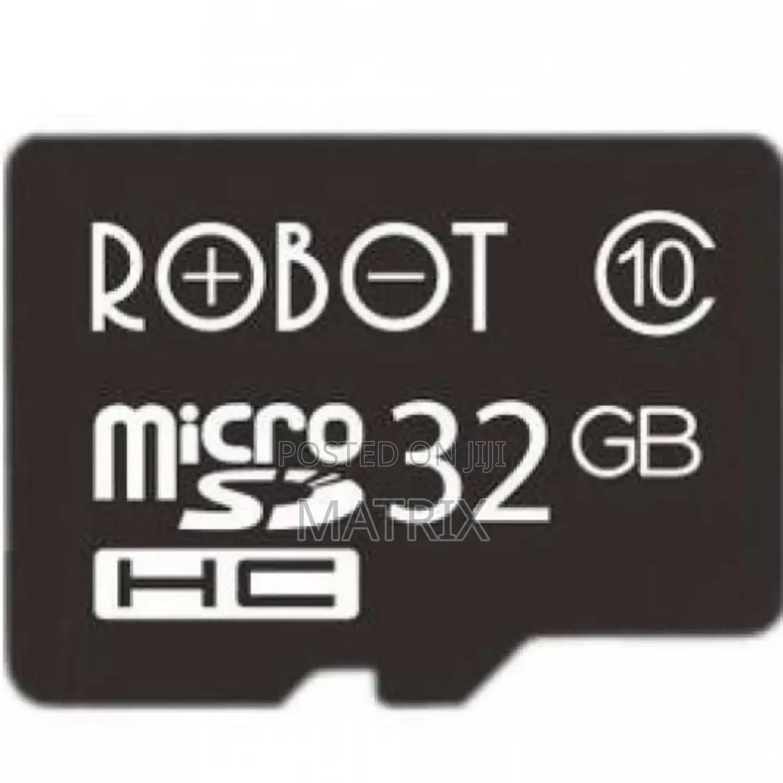 Robot 32gb Memory Card - Black