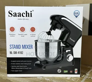 Saachi 8 Litres 6-speed Stand Mixer With Pulse Function