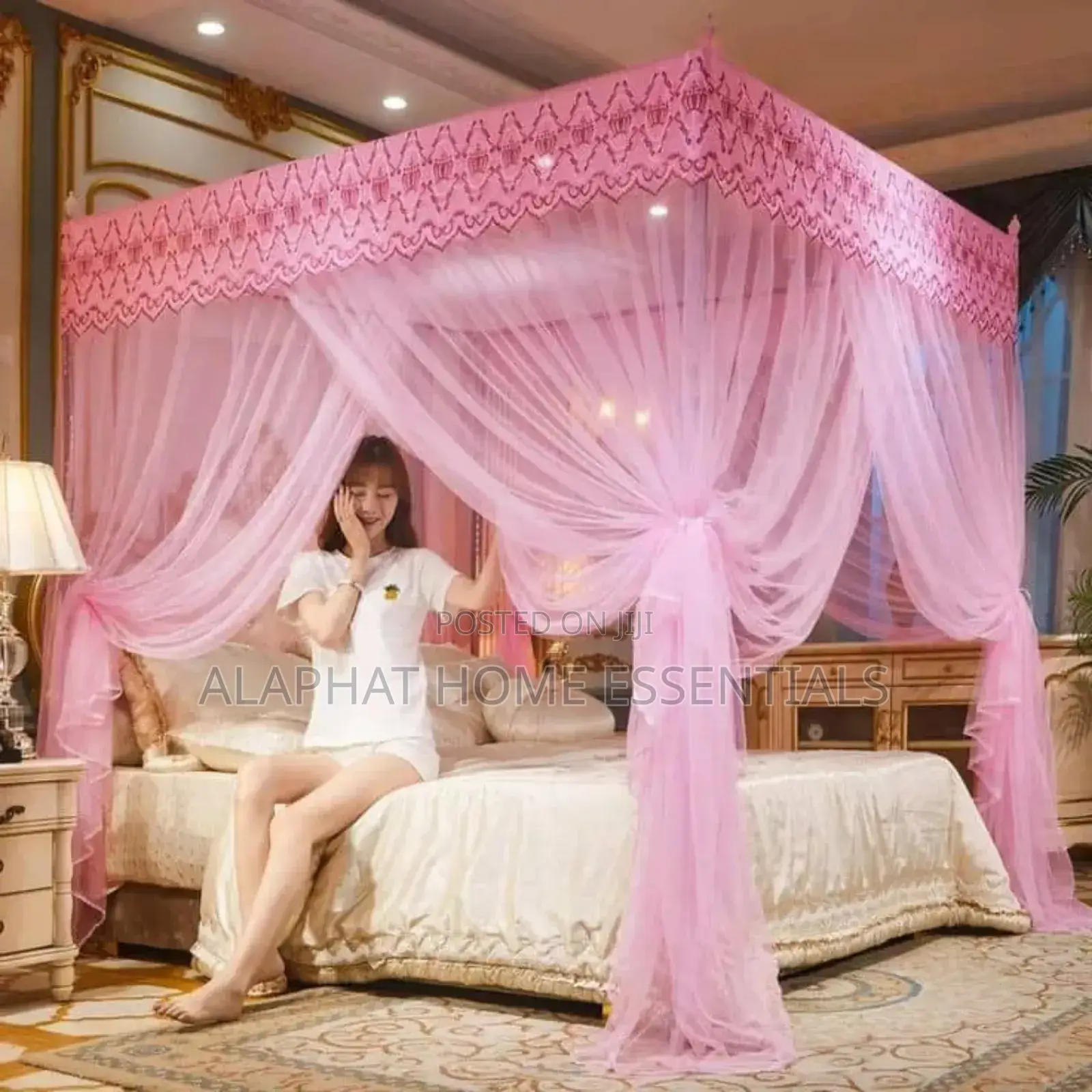 4 Stand Square Mosquito Net