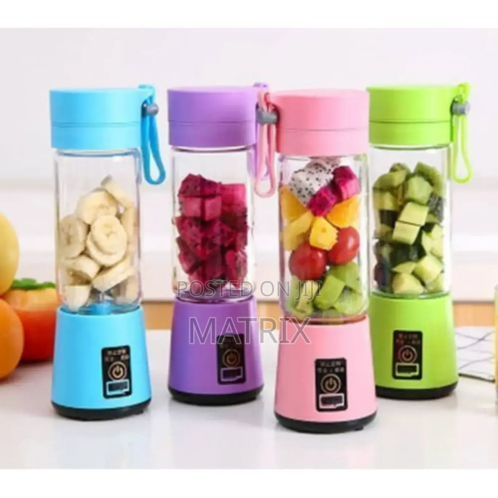 Portable Rechargable Usb Mini Blender Juicer 380ml