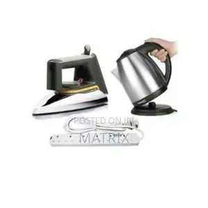 Bundles Non Sticky Flat Iron + Kettle + Extension Cable