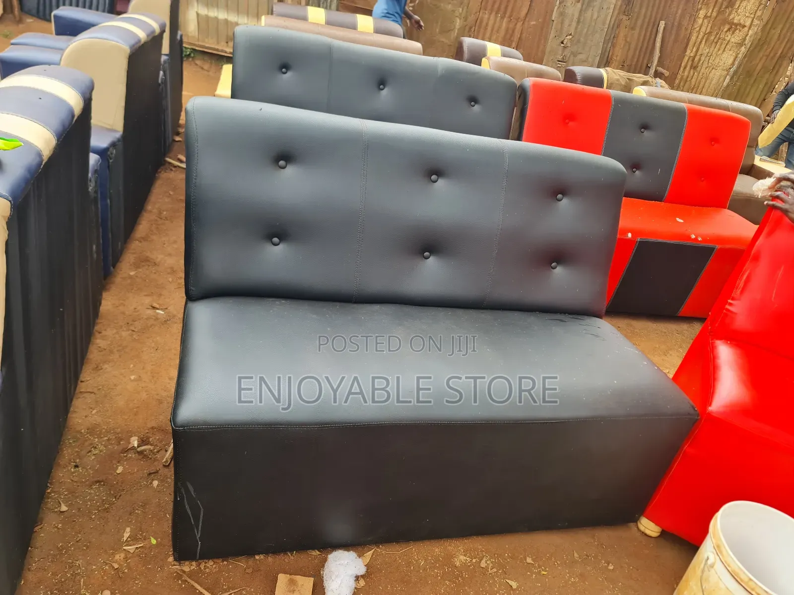 Salon Waiting Chair 3 Seater