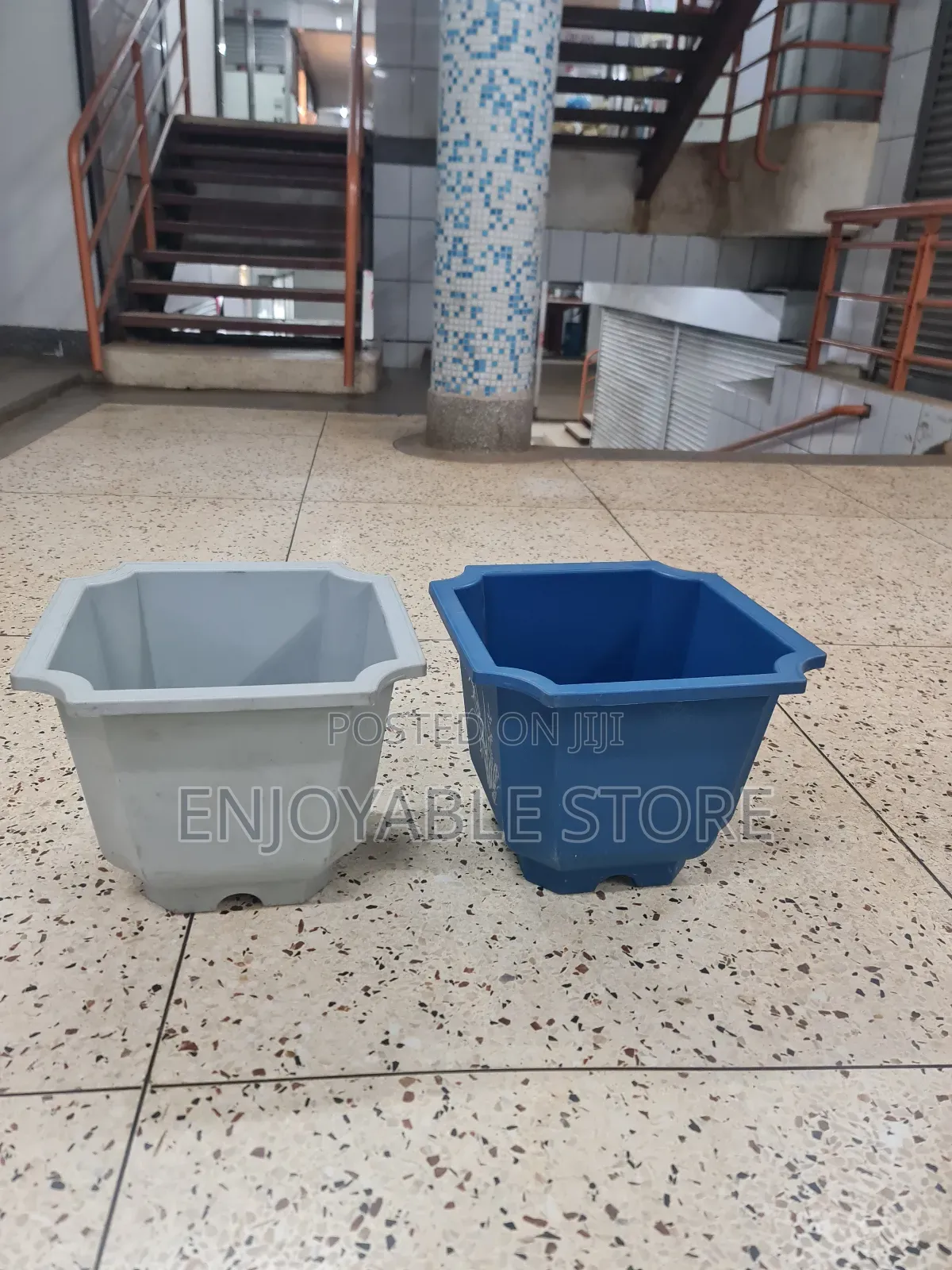 Generic Niled Plastic Flower Pots Plastic Flower Pots