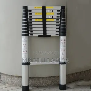 4.1mtrs Single Sided Aluminium Telescopic Ladder