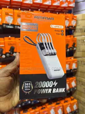Amaya 20000mah Power Bank White