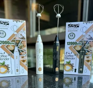 New DSP Rechargeable Coffee Mixer Milk Frother