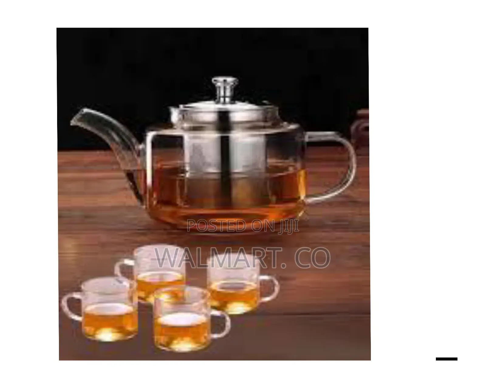 Glass Teapot With Removable Infuser