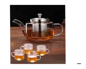 Glass Teapot With Removable Infuser