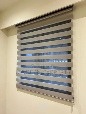 Modern Zebra Office Blinds