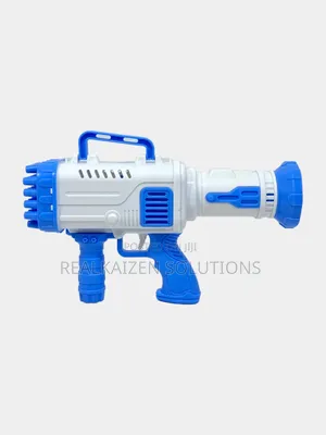 32-Hole Rocket Bubble Machine Gun| Space Rocket Styling