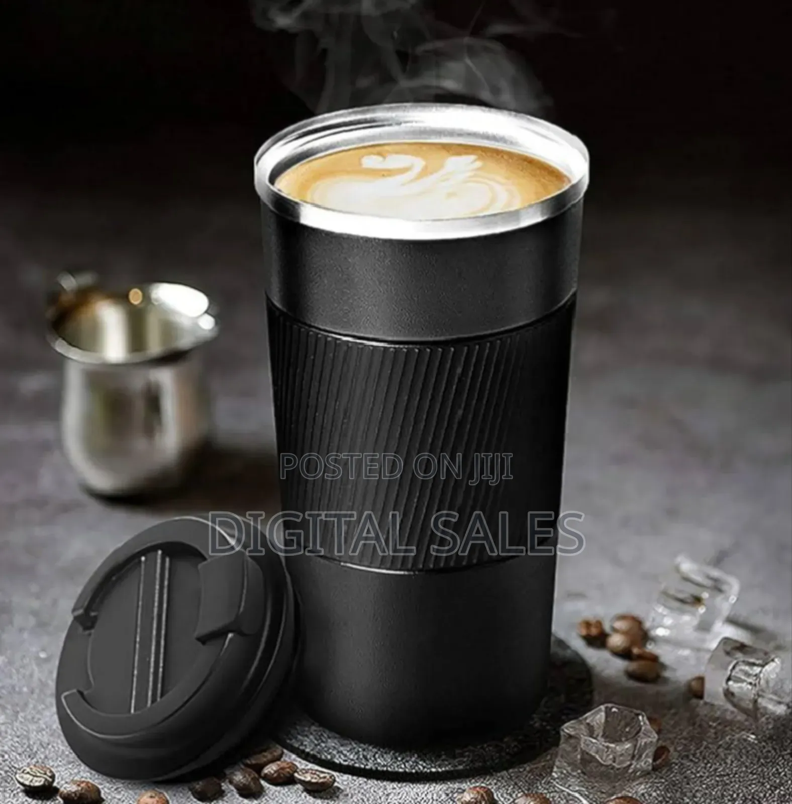 Stainless Steel Thermos Coffee Mug 500ml