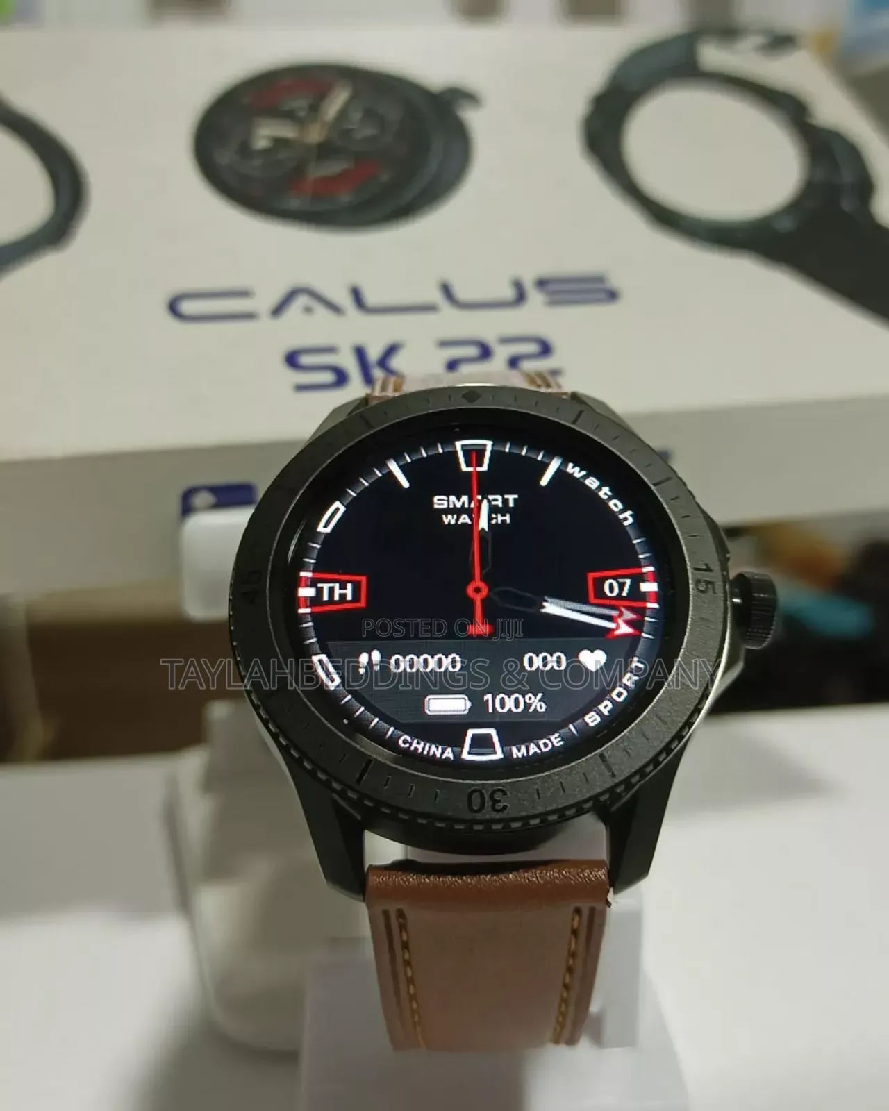 Calus Smart Watch With Button Technology, Bluetooth Calling