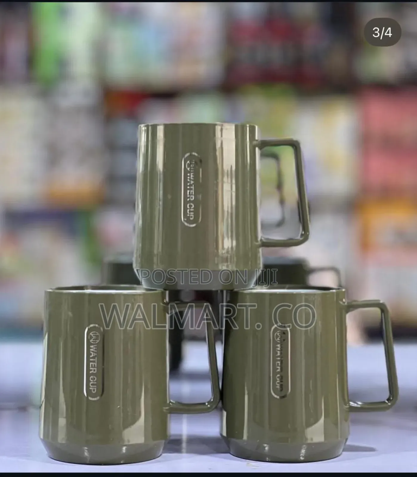 Green Water Cups/Mugs