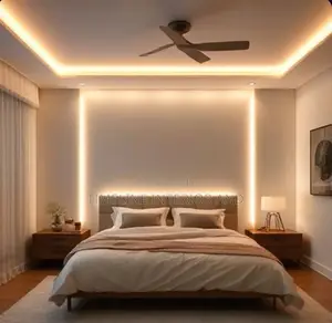 Basic Gypsum Ceilings for Bedrooms.