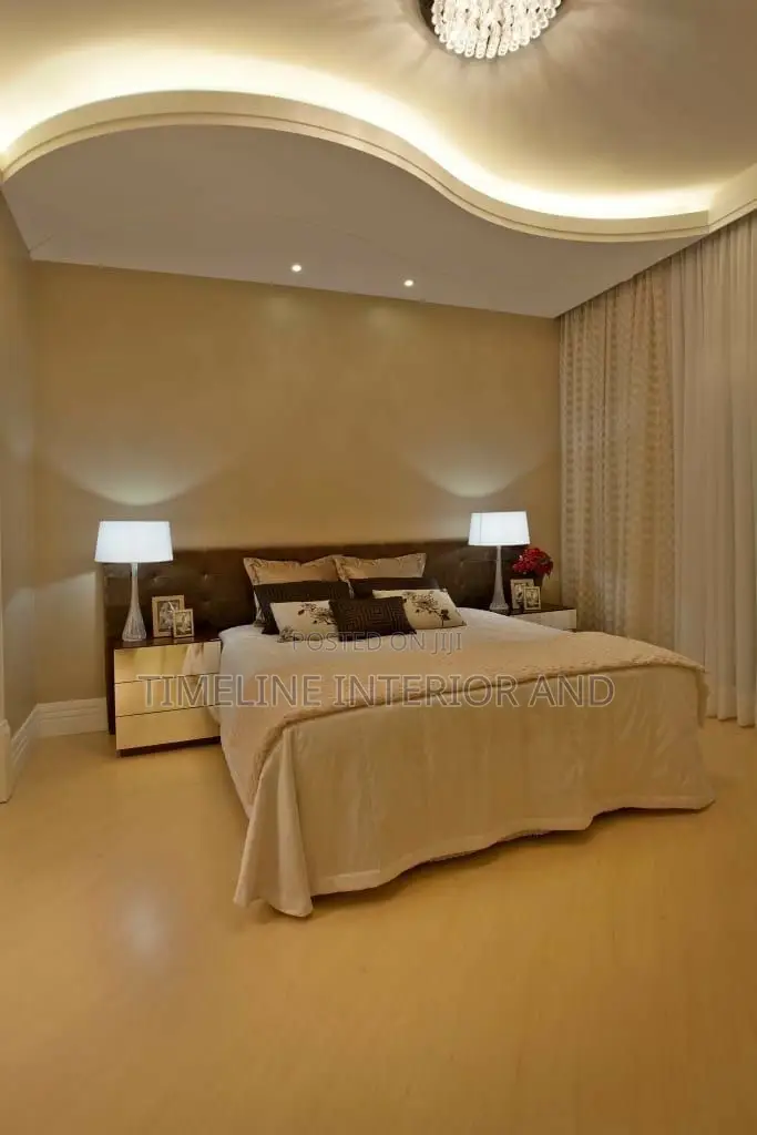 Master Bedroom Gypsum Ceiling Design.