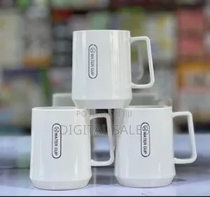 3pcs Big Water Cups _White