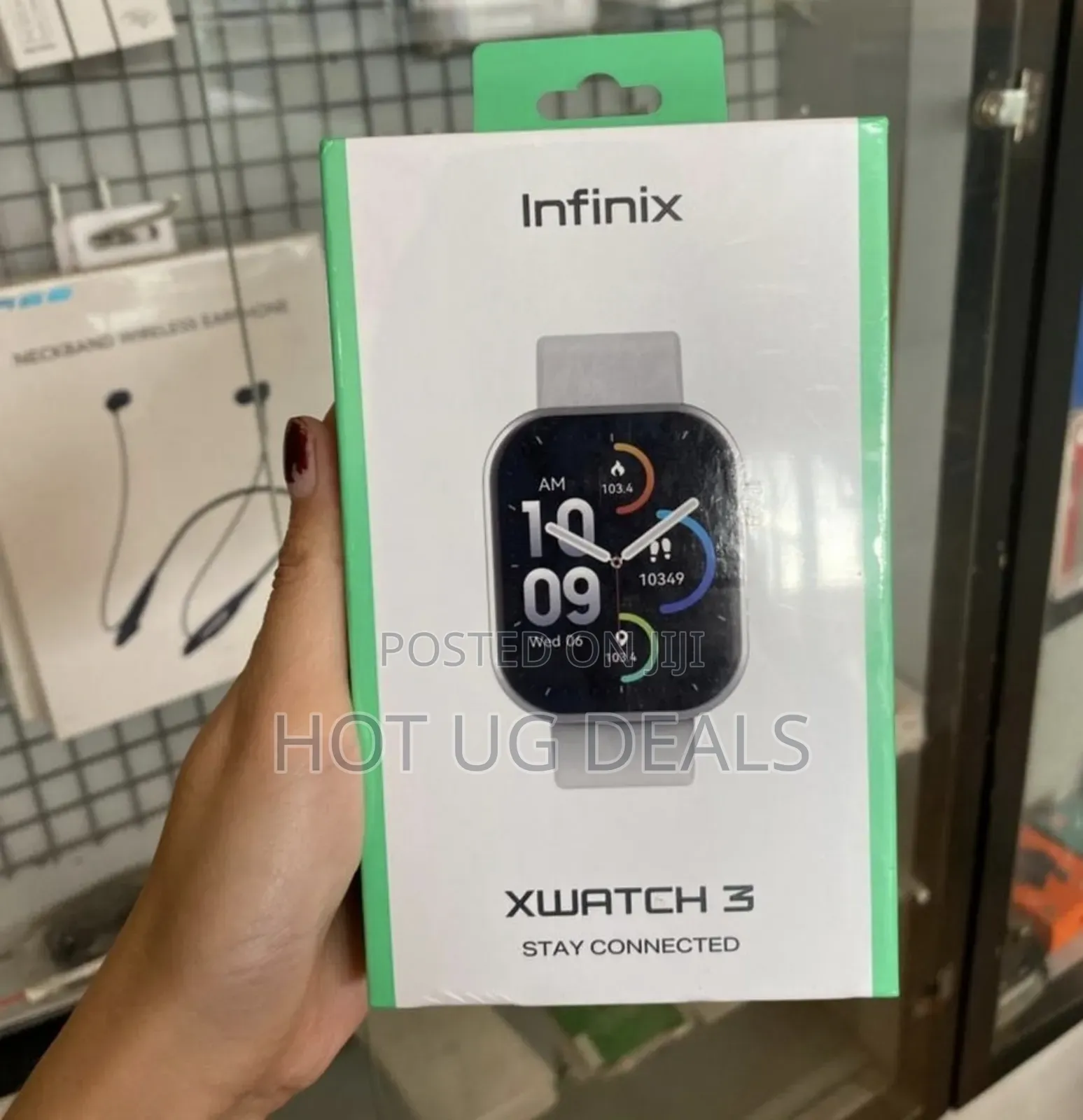 Infinix Xwatch 3 Chic Xw3c - Mint Green.