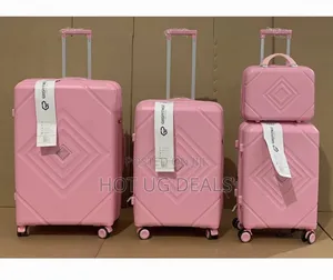 Waterproof Rubber Suitcase Set 4 Pieces (Xs, S, M, L)