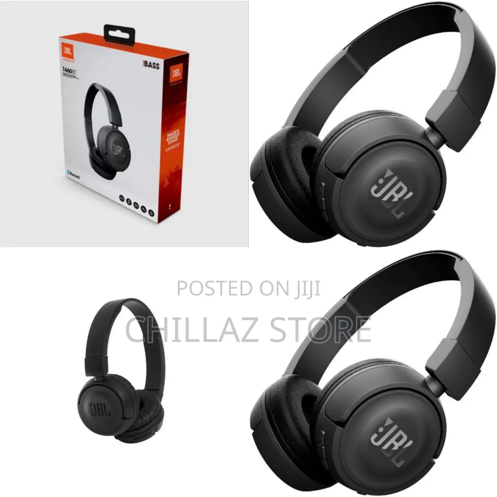 JBL T460bt Headphones.