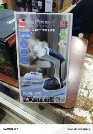 Handhled Garment Steamer. Hoffman Garment Steamer