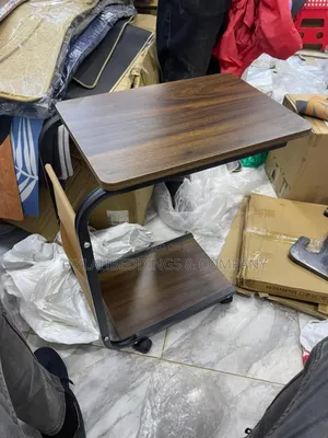 C Shaped Table Laptop Holder, End Coffee Tray Side Table