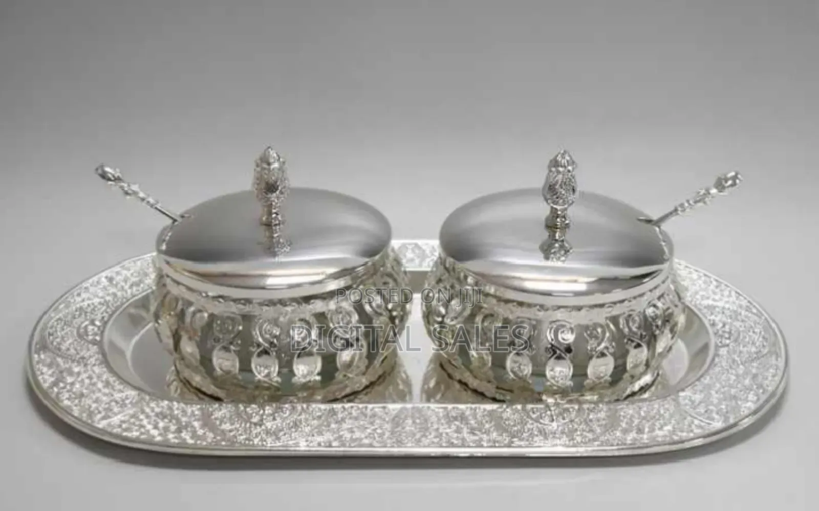 Royal Silver Sugar Bowl 3 PCS