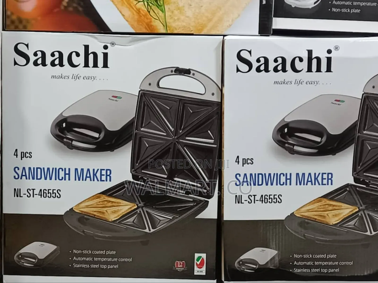 Saachi 4 Slice Sandwich Maker