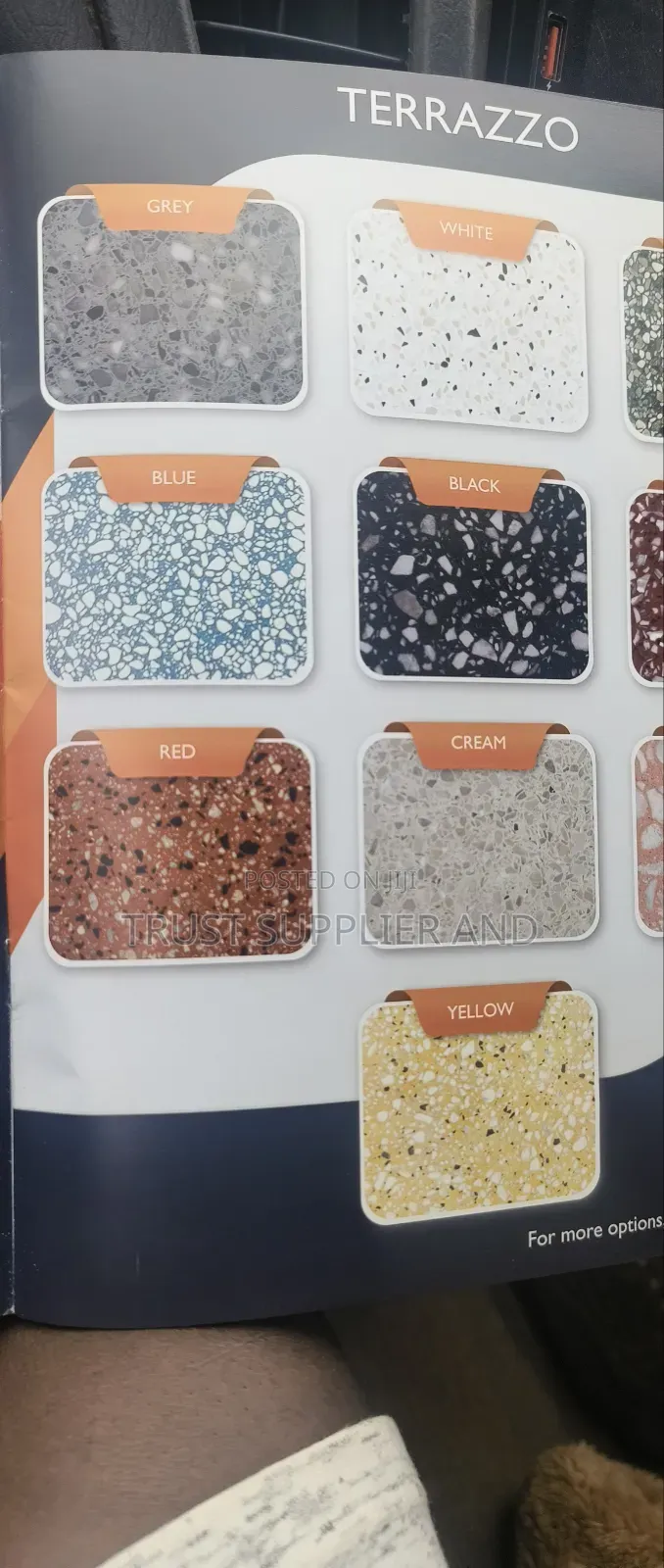Terrazzo Floor Colors Available