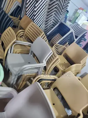 Plastic Chairs Armed Armrest and Armless