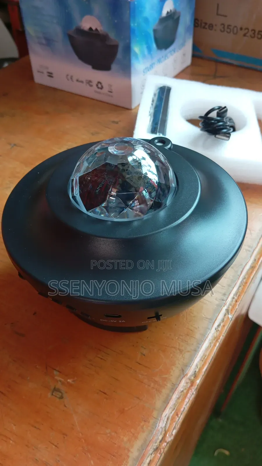 Night Light Music Starry Sky Projector Lamp With Bt Speaker