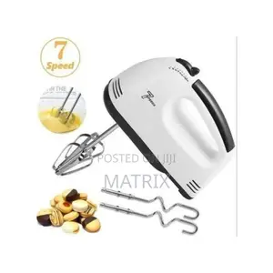 7 Speed Electric Hand Mixer 260w