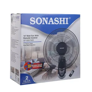 Sonashi 16-Inch Wall-Mounted Fan With Remote Control Fan