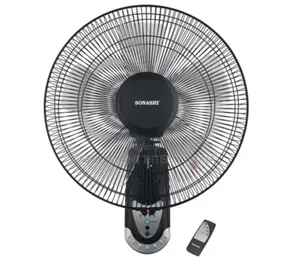 Remote Wall Fan 16 Inches Sonashi Wall Fan