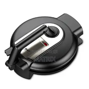 Raf Pizza Chapati Maker Roller Non-stick - Silver/Black