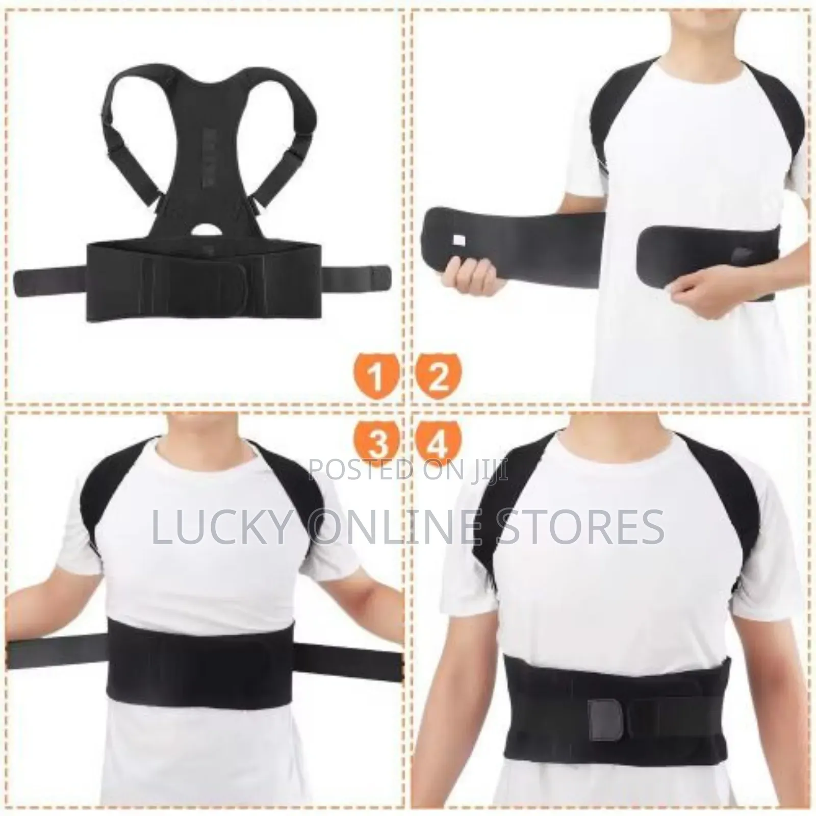 Adjustable Back Shoulder Posture Support