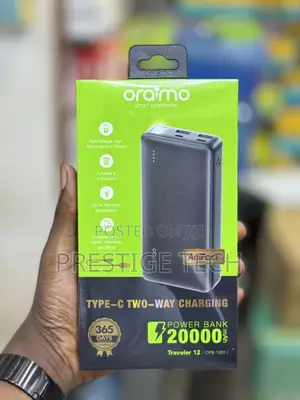 Oraimo 20000mah Power Bank, Traveller 12 Powerbank W Torch