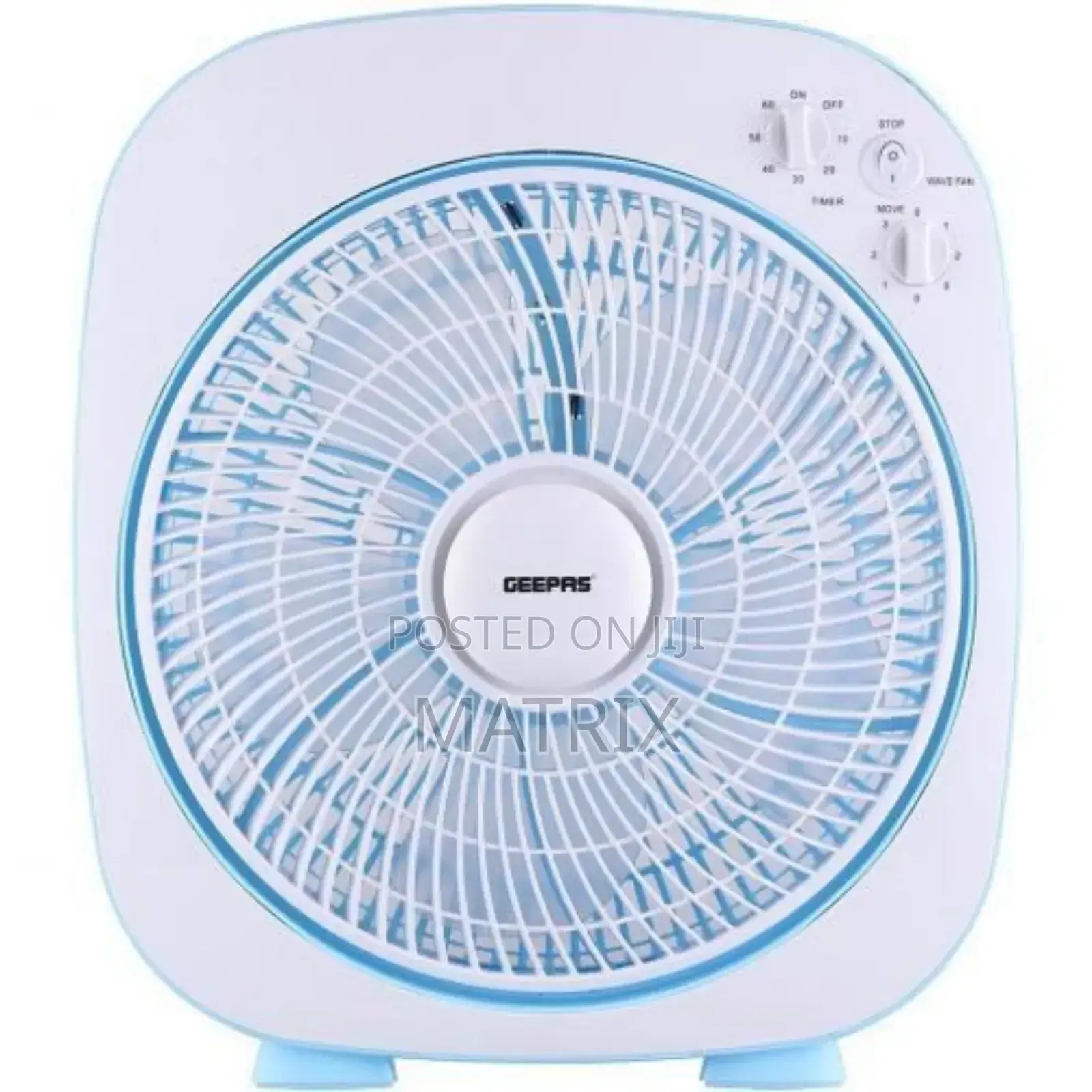 Geepas 12inch Powerful Cooling Floor Box Fan