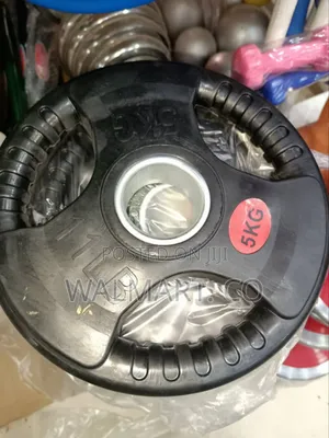 5kg Rubber Coated Olympic Weight Plate