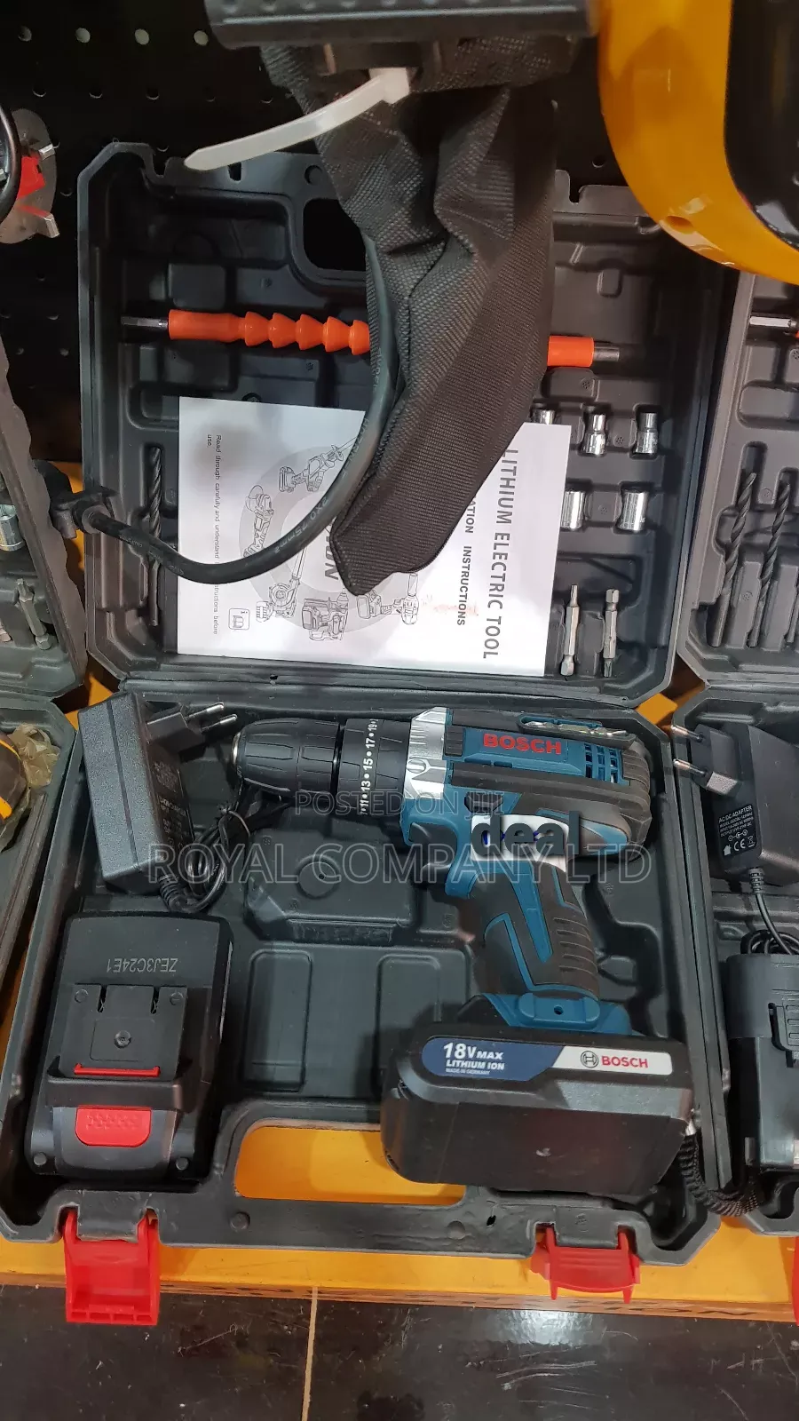 Cordless Drill Machine 18v