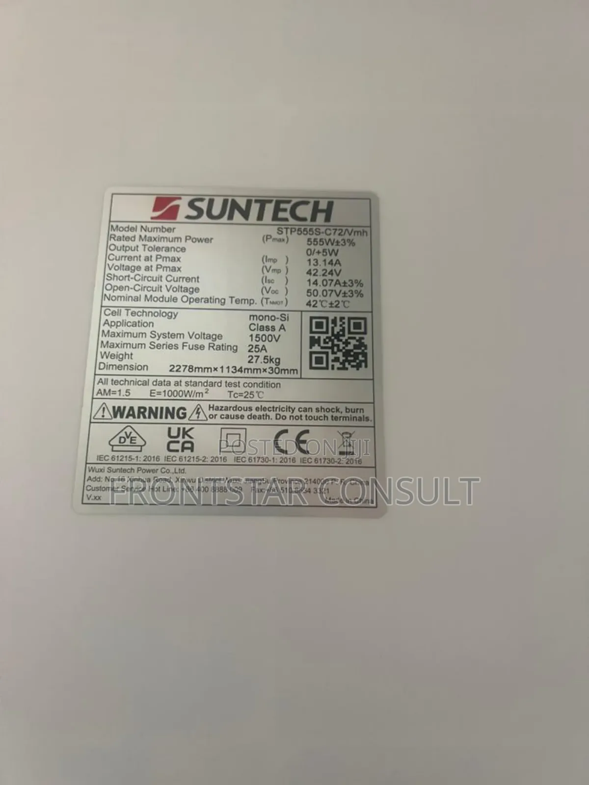 620 Watts Solar Panel