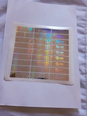 Holographic Sticker Printing/Security Printing